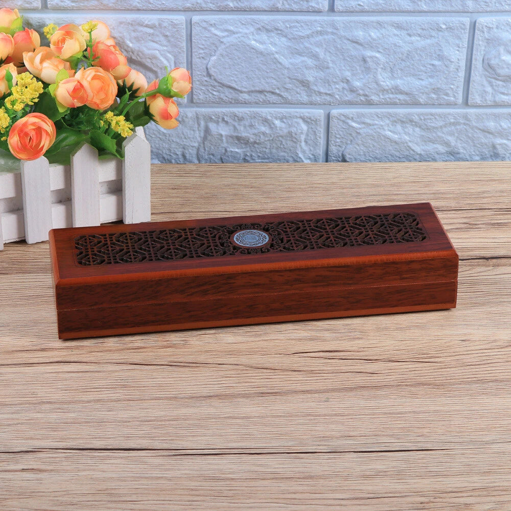 Small Wooden Box Necklace Gift Box Cabinet Bracelet Jewelry Watch Storage Box | eBay