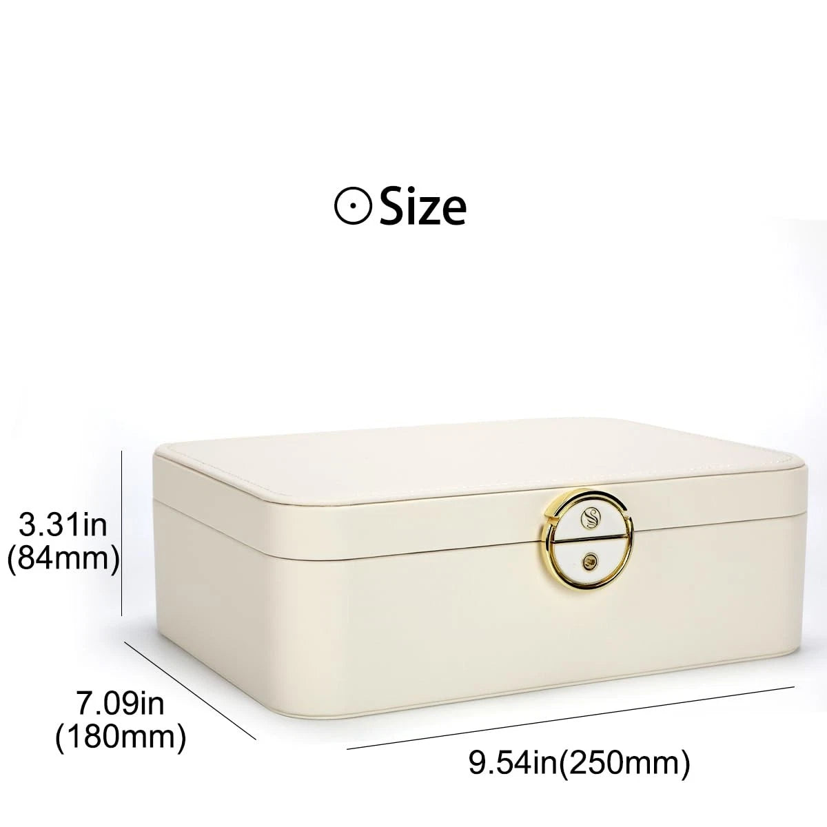Lockable jewelry box, double-layer jewelry storage box, jewelry storage, larg... | eBay