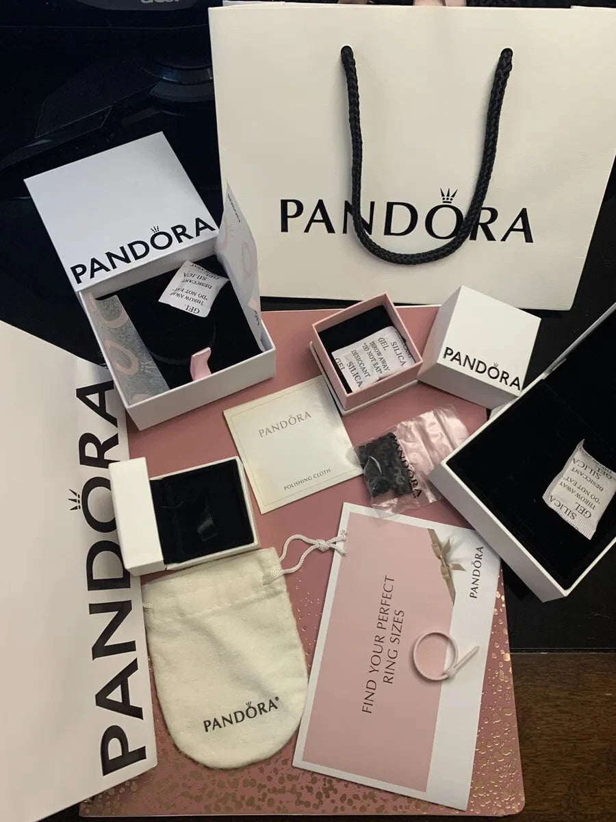 Pandora Classic Bead/Ring/Bracelet/Bangle Gift Box 100% Authentic from US Store | eBay