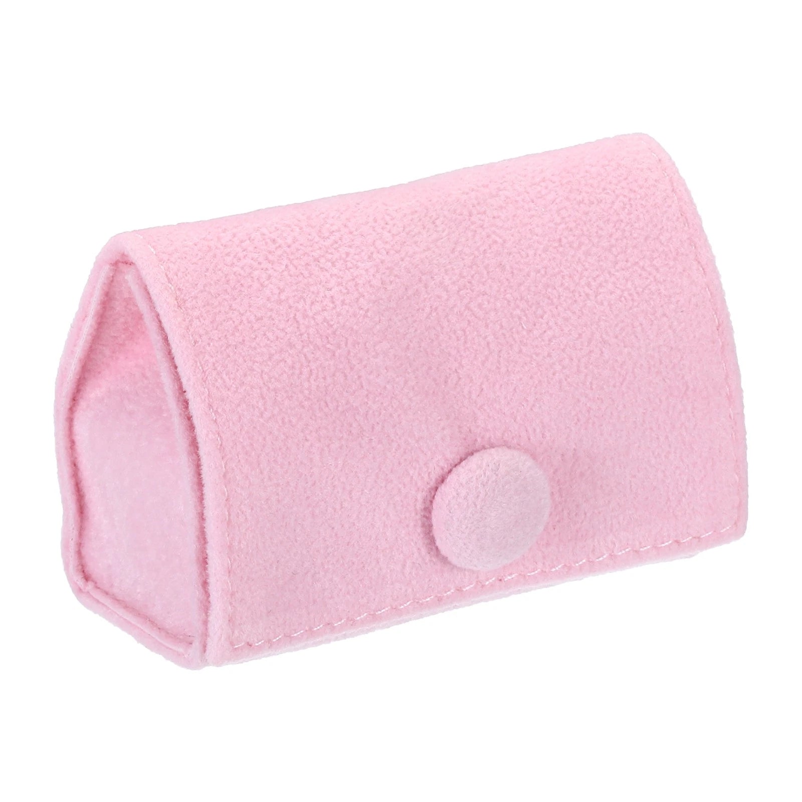 Velvet Ring Box Travel Ring Box Jewelry Holder Case Organizer Pink | eBay