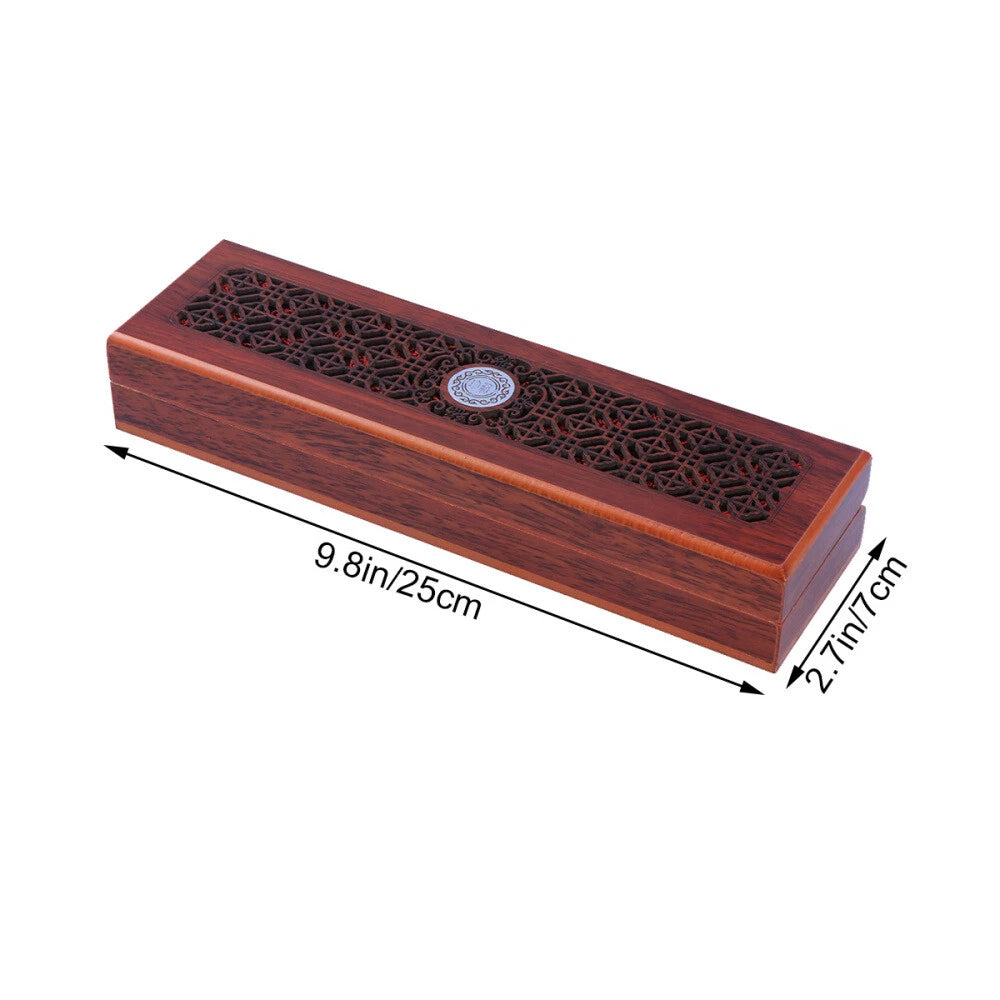 Small Wooden Box Necklace Gift Box Cabinet Bracelet Jewelry Watch Storage Box | eBay