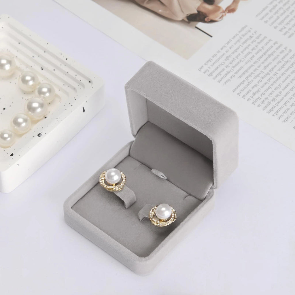 6 Pieces Classic Velvet Jewelry Earring Gift Box for Stud Earring Necklace | eBay