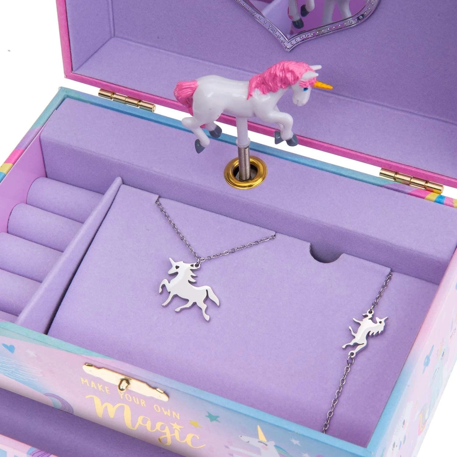 Jewelkeeper Unicorn Musical Jewelry Box for Little Girls - Kids Jewelry Box with | eBay