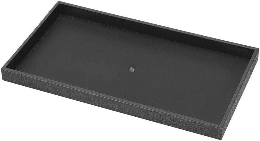 50 Jewelry Trays Black Organizer 14 ¾ X 8 ¼" X 1" Storage Plastic Stackable | eBay