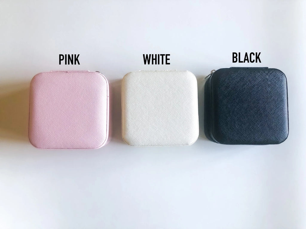 NEW Ring Leather Jewelry Travel Case Box Organizer Holder Storage Earring Case | eBay