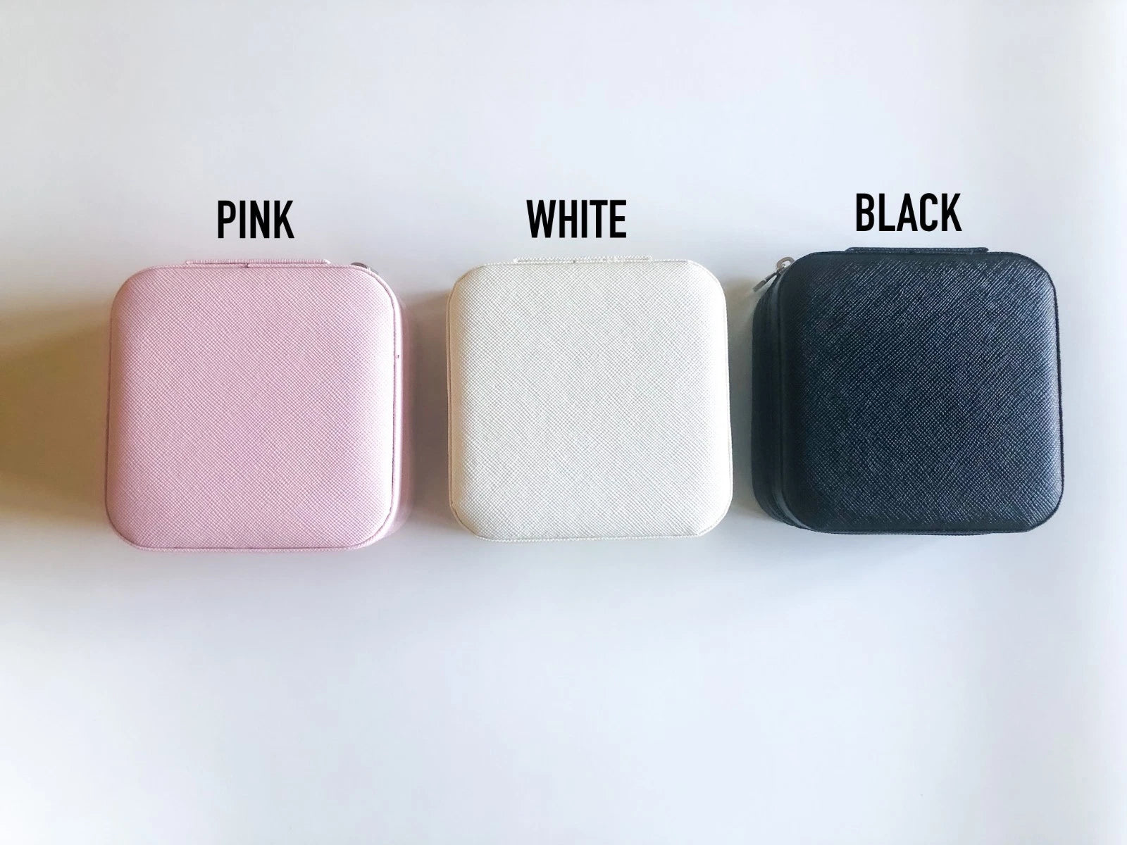 NEW Ring Leather Jewelry Travel Case Box Organizer Holder Storage Earring Case | eBay