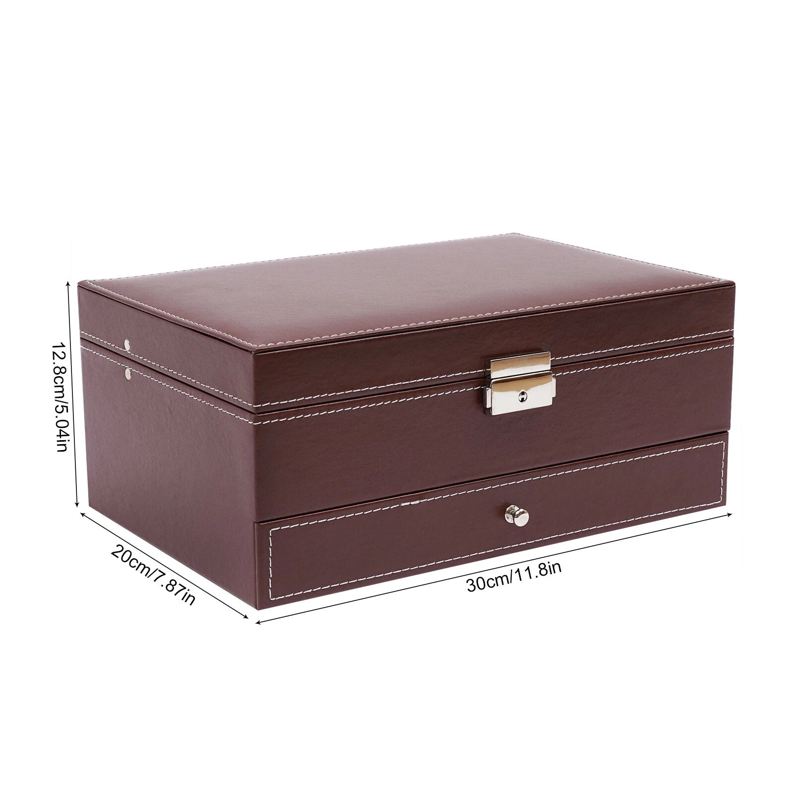 Watch Box Case Organizer 12 Slot Watches Holder Jewelry Storage Display Box Gift | eBay
