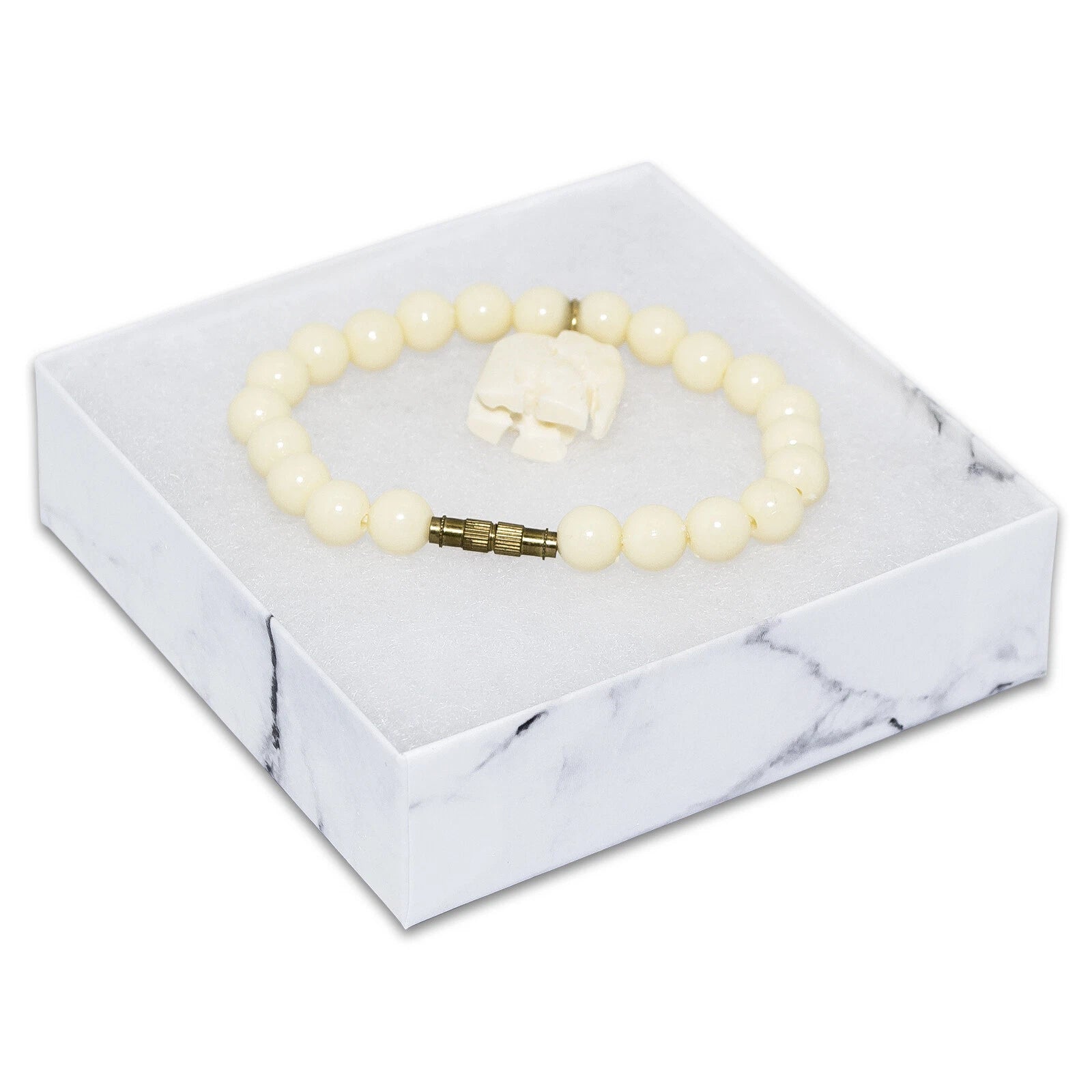 25pc Cardboard Paper JEWELRY GIFT BOX w/ Cotton Padding Insert - Marble 11 Sizes | eBay