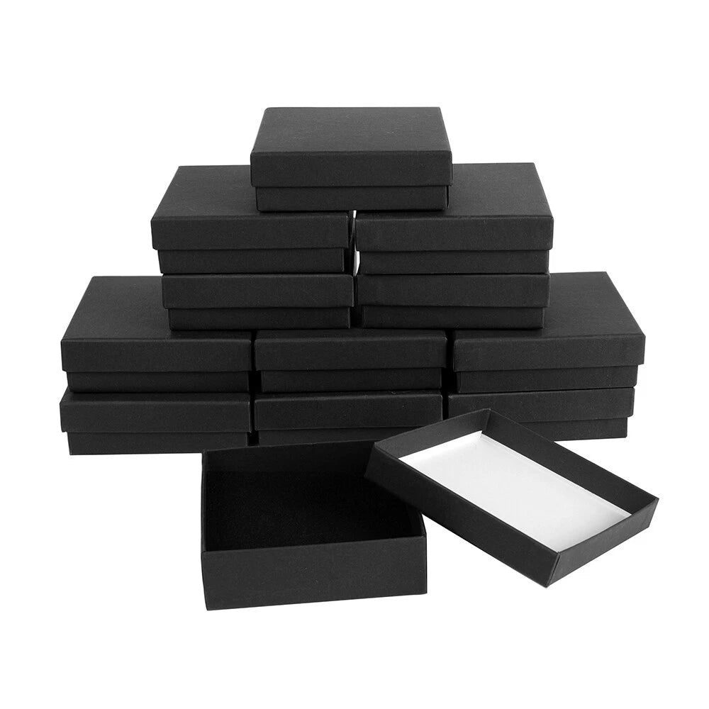 Cardboard Jewelry Gift Boxes Bulk Wholesale Necklace Organizer w/ Sponge Filled | eBay