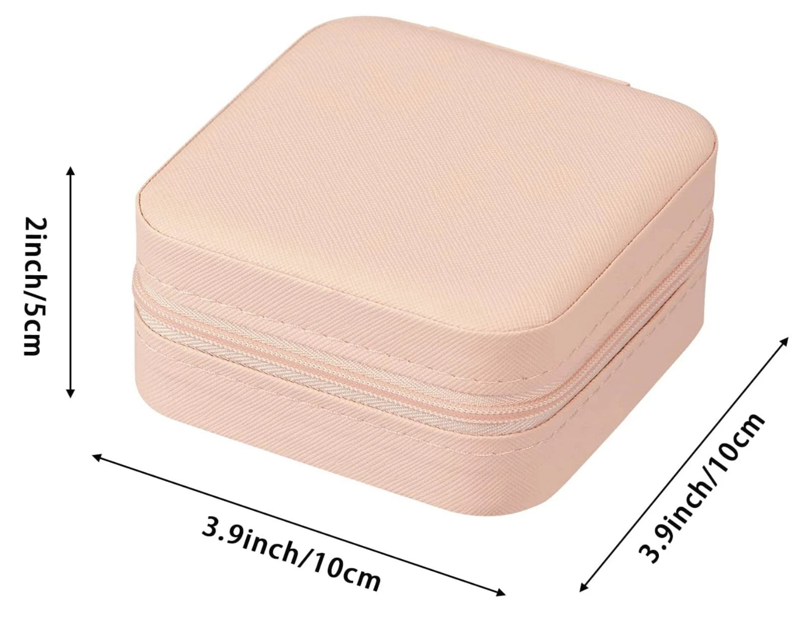 NEW Ring Leather Jewelry Travel Case Box Organizer Holder Storage Earring Case | eBay