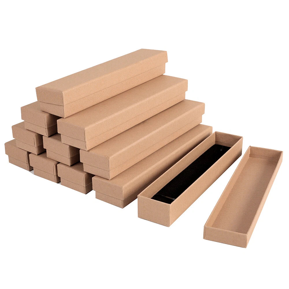Cardboard Jewelry Gift Boxes Bulk Wholesale Necklace Organizer w/ Sponge Filled | eBay