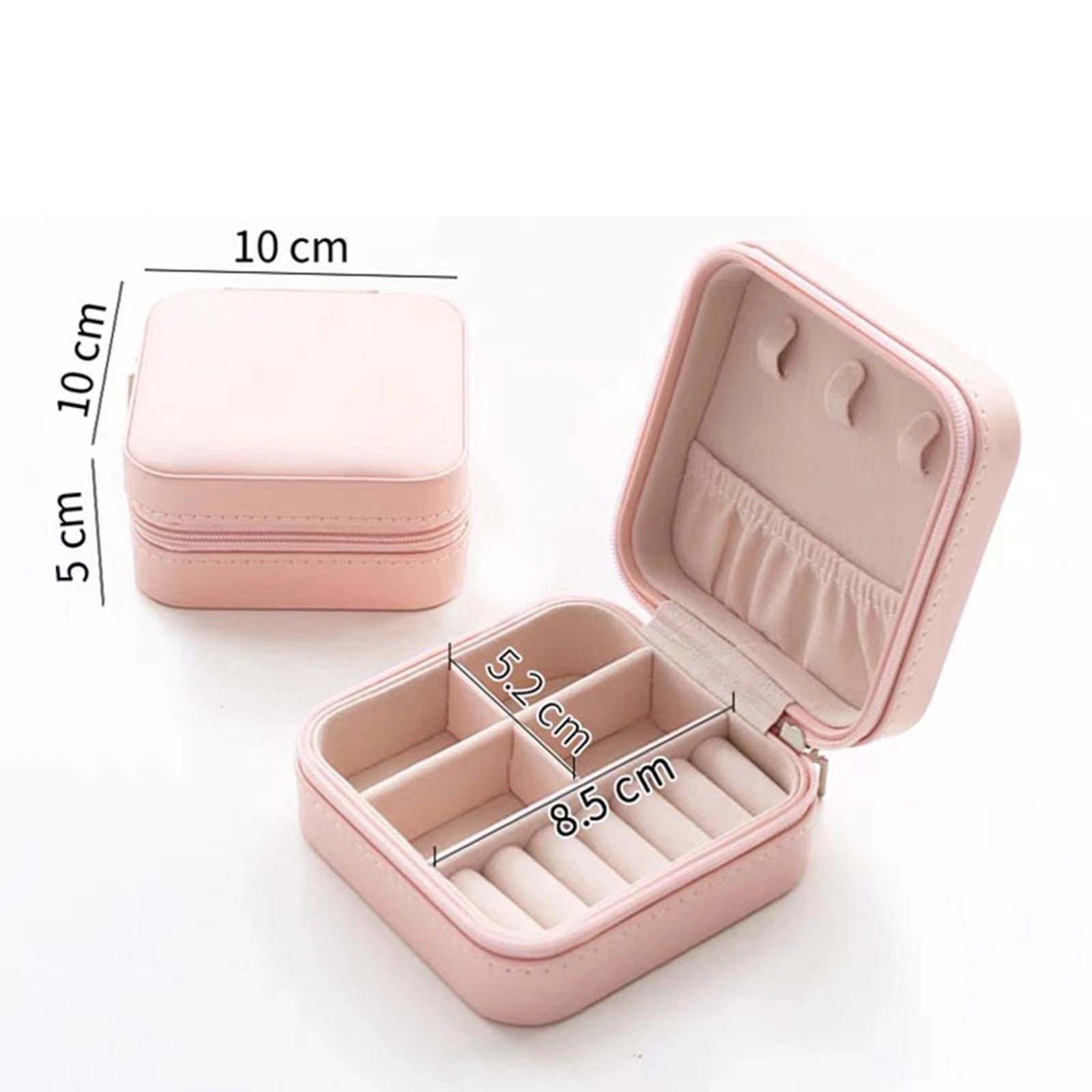 Jewelry Box Jewelries Storage Case PU Leather Organizer For Necklace | eBay
