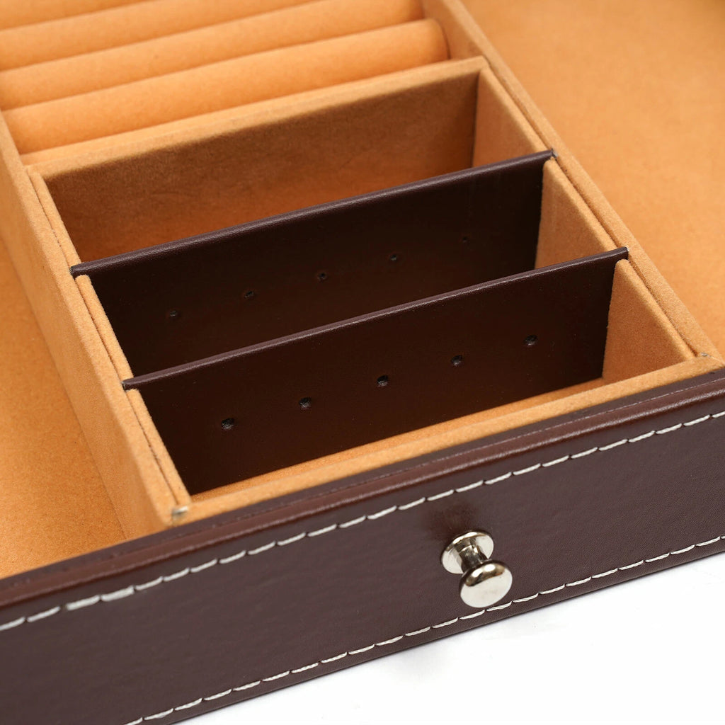 Watch Box Case Organizer 12 Slot Watches Holder Jewelry Storage Display Box Gift | eBay