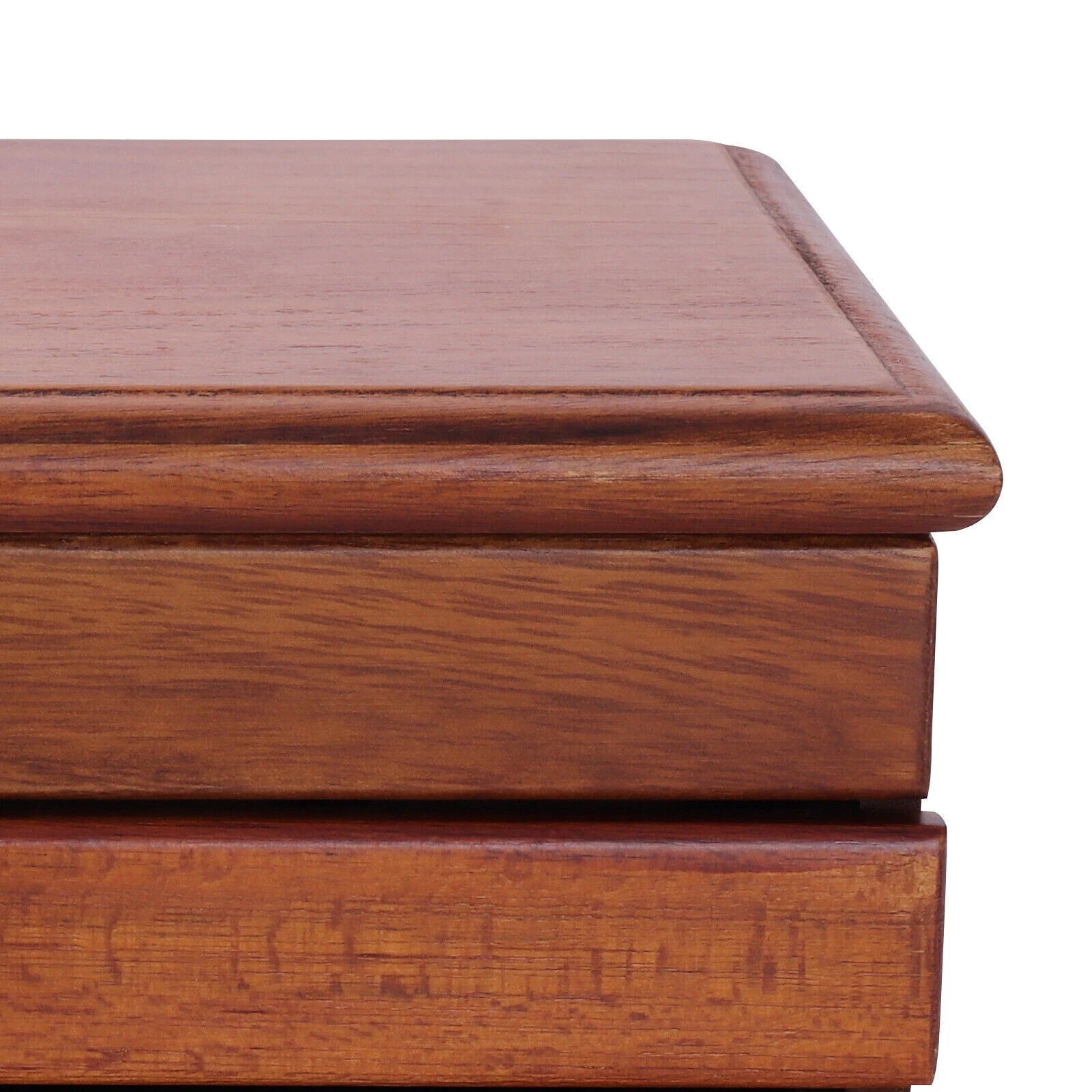 Jewelry Storage Box Ring Earrings Organizer Case with Drawer 4 Layers Wooden | eBay