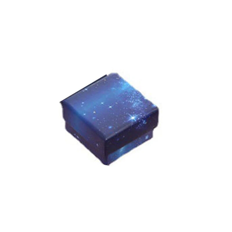 5PCS Dark Blue Star Jewelry storage Box 8Sizes Earring Necklace Ring Organizers | eBay