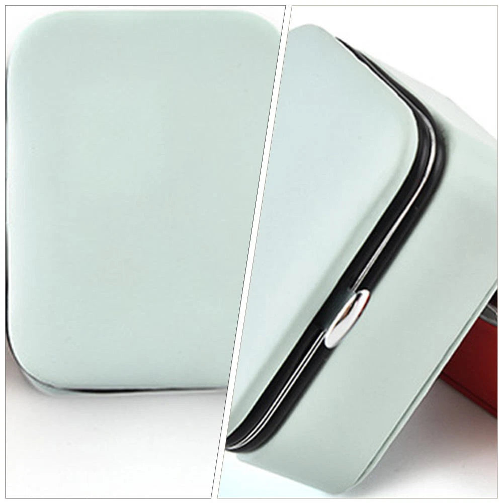 Portable Jewelry Box PU Necklace Rings Organizer Home Dresser Organizer | eBay