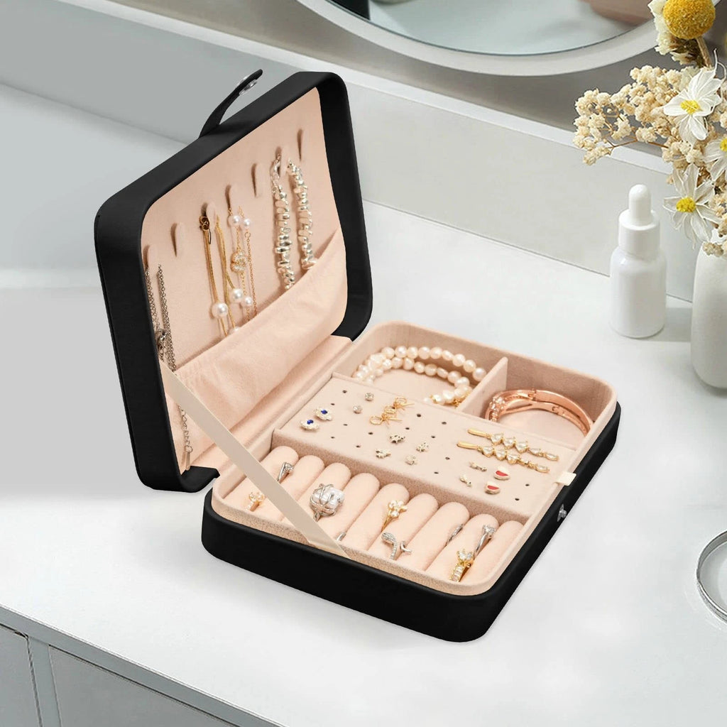 Jewelry Box Portable Travel Jewelry Organizer Storage Western Desert Cowboy J... | eBay