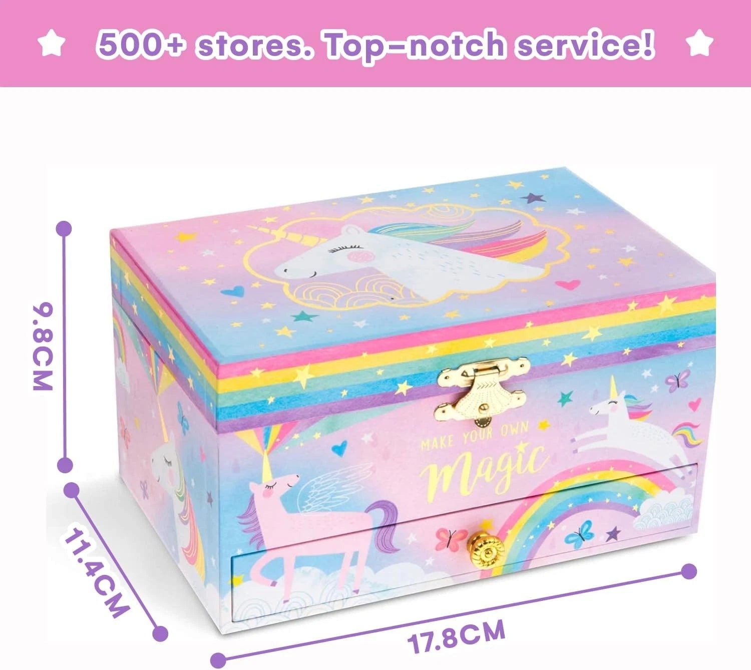 Jewelkeeper Unicorn Musical Jewelry Box for Little Girls - Kids Jewelry Box with | eBay