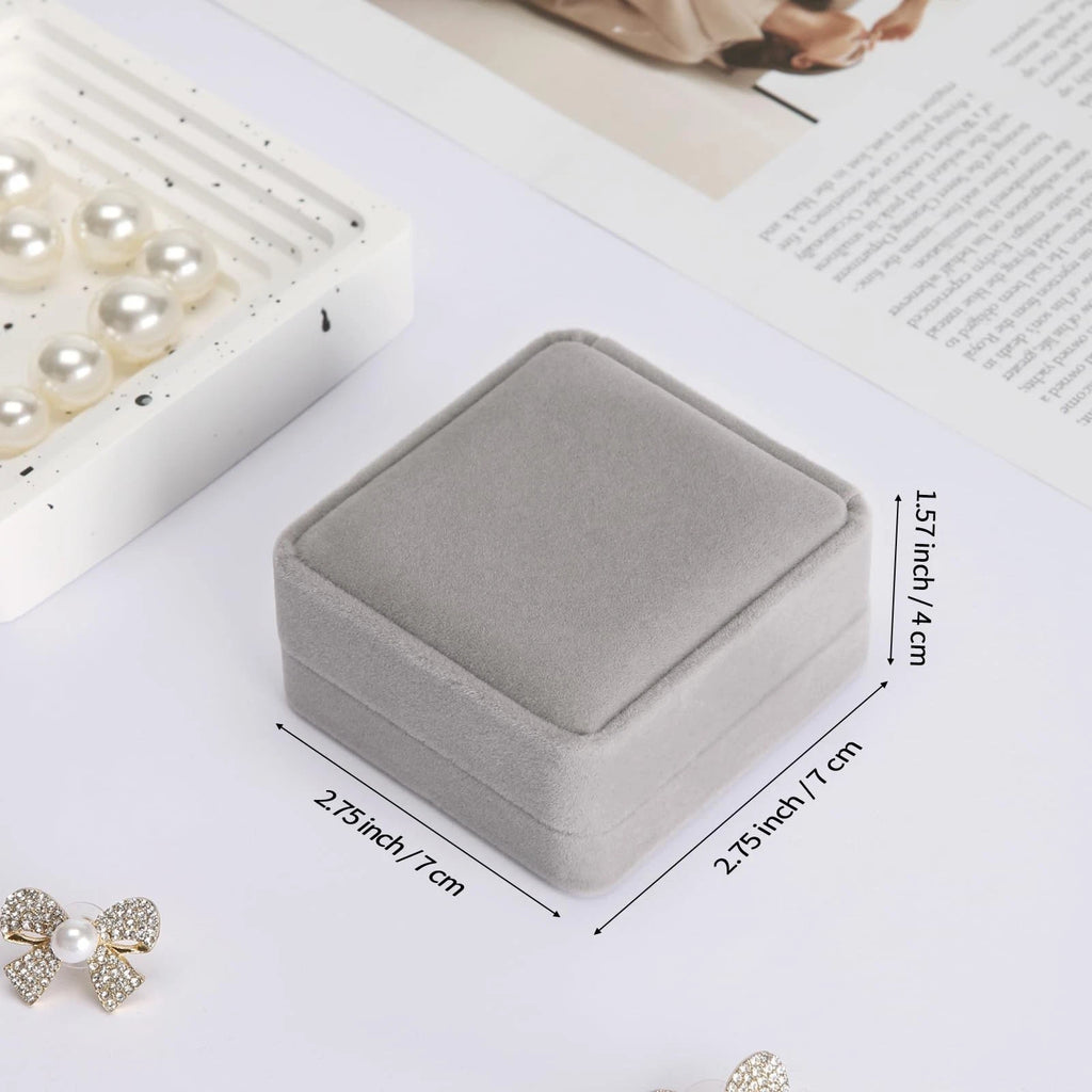 6 Pieces Classic Velvet Jewelry Earring Gift Box for Stud Earring Necklace | eBay