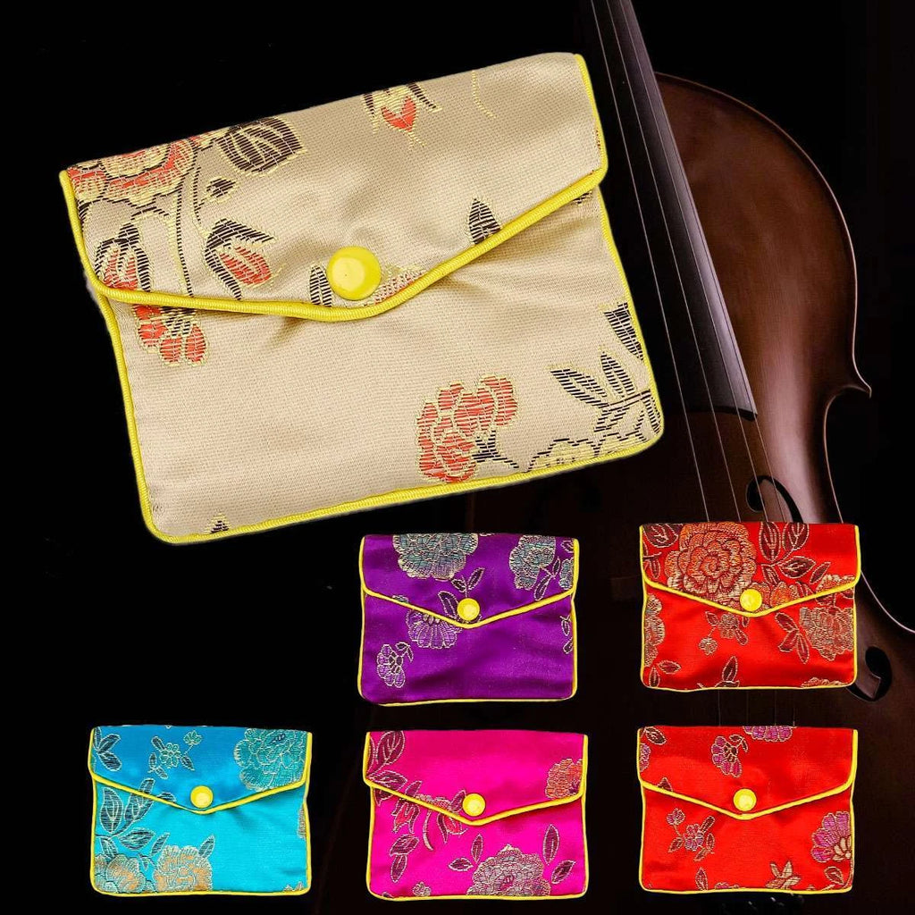 12Pcs Fancy Silk Chinese Jewelry Storage Purse Pouches Zipper Gift Bags Pouch US | eBay