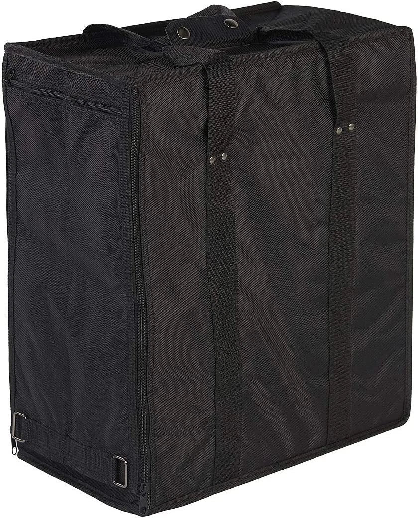 Jewelry Nylon Carrying Case Travel Trays Salesman Organizer Black Lightweight | eBay
