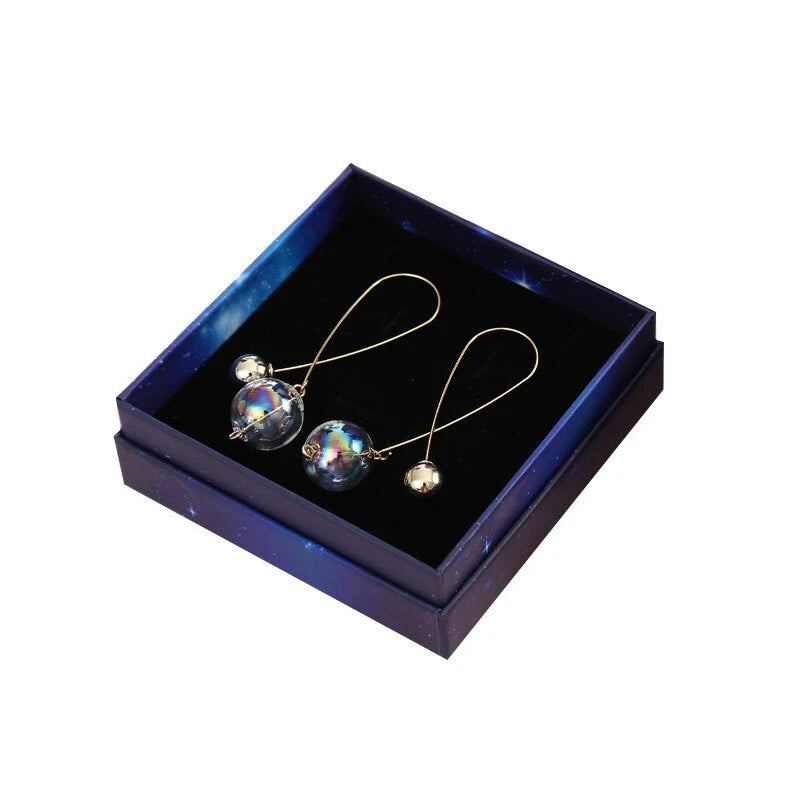 5PCS Dark Blue Star Jewelry storage Box 8Sizes Earring Necklace Ring Organizers | eBay