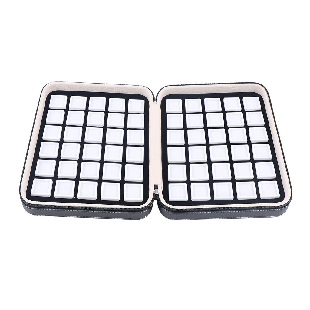 60 Grids Luxury Diamond Gemstone Gems Organizer Display Box,Jewelry Storage Box | eBay