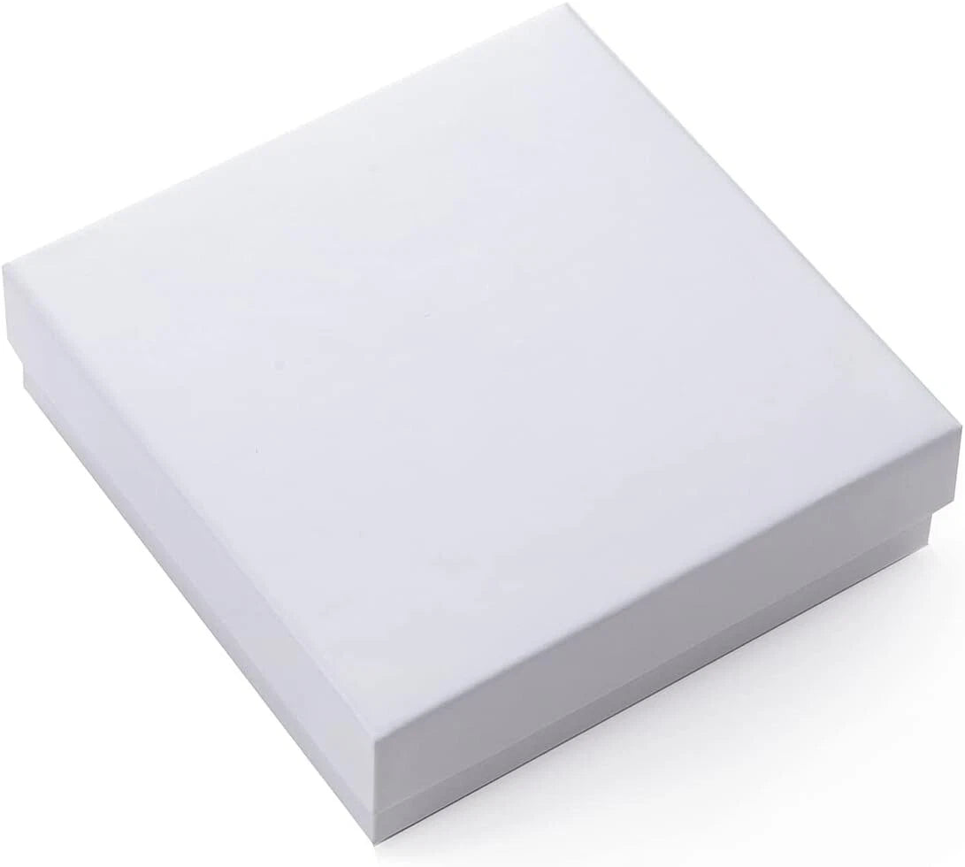 GEFTOL Jewelry Gift Boxes 96 Pack 3.5x3.5x1 Inch Cardboard Jewelry Boxes (White) | eBay