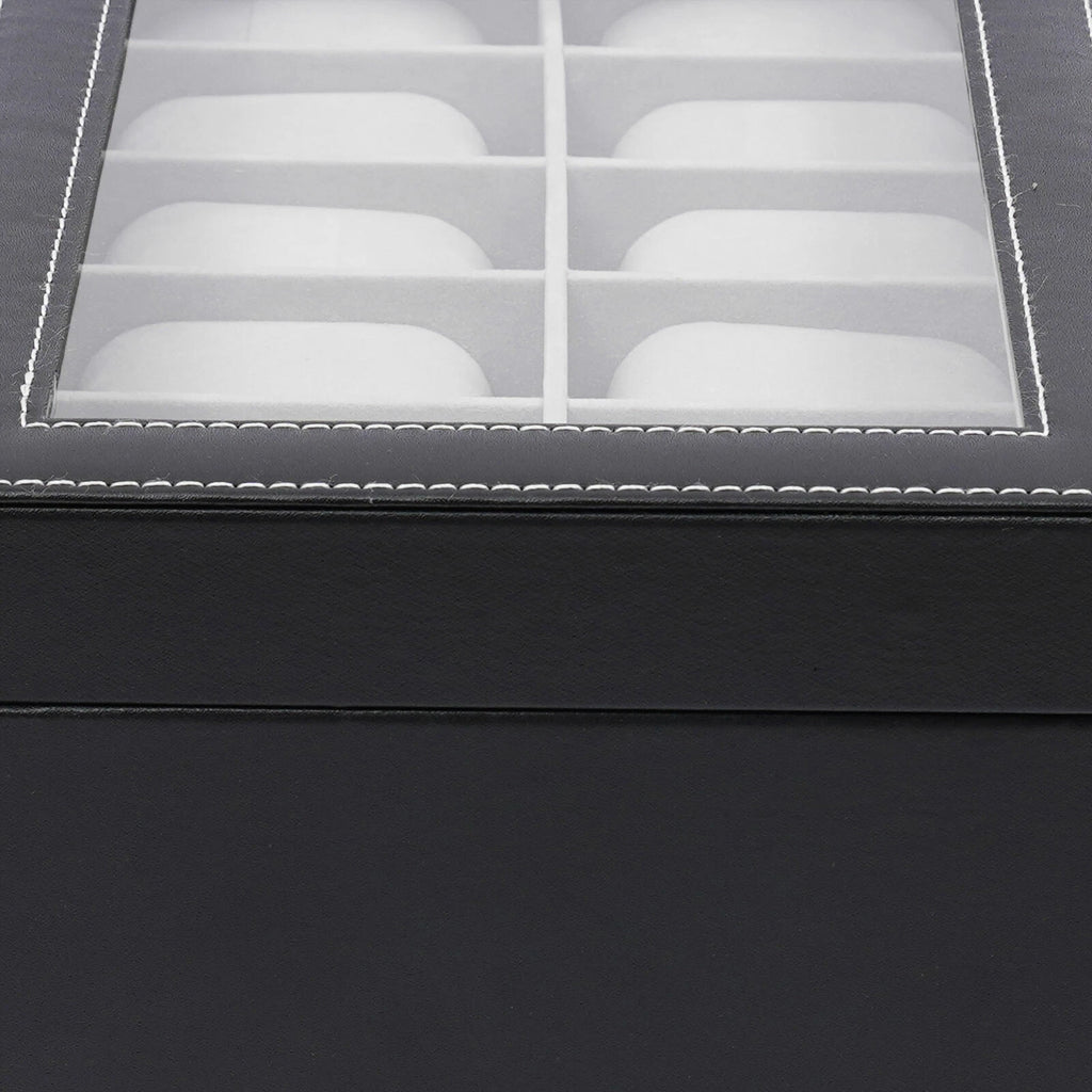 3 Layers Jewelry Storage Box 25 Slots Watch Sunglasses Organizer Display Case | eBay