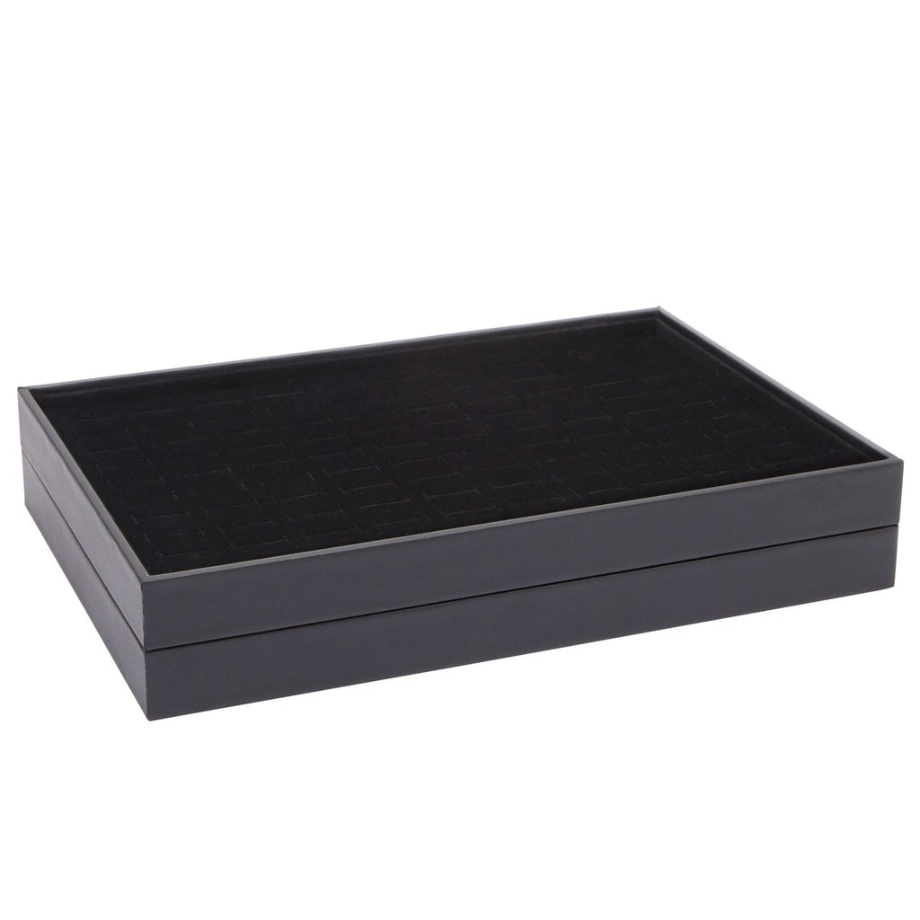 2 Pack Ring Display Tray with Faux Leather Case, 100 Slot Jewelry Organizer Tray | eBay