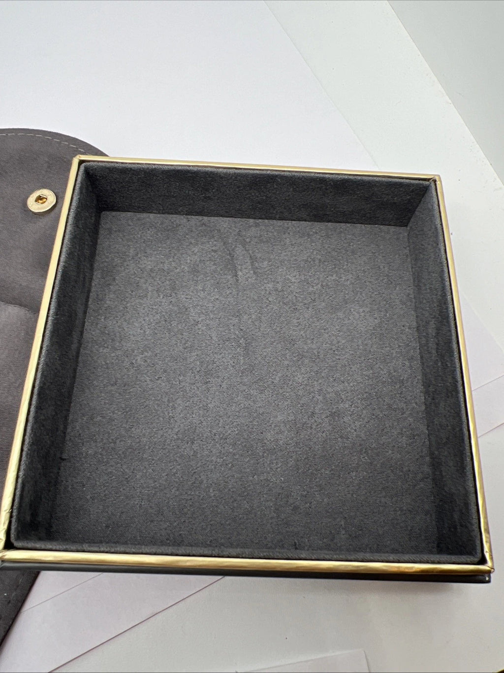 Julie Vos Jewelry Travel/ storage box Grey Pouch Bag | eBay