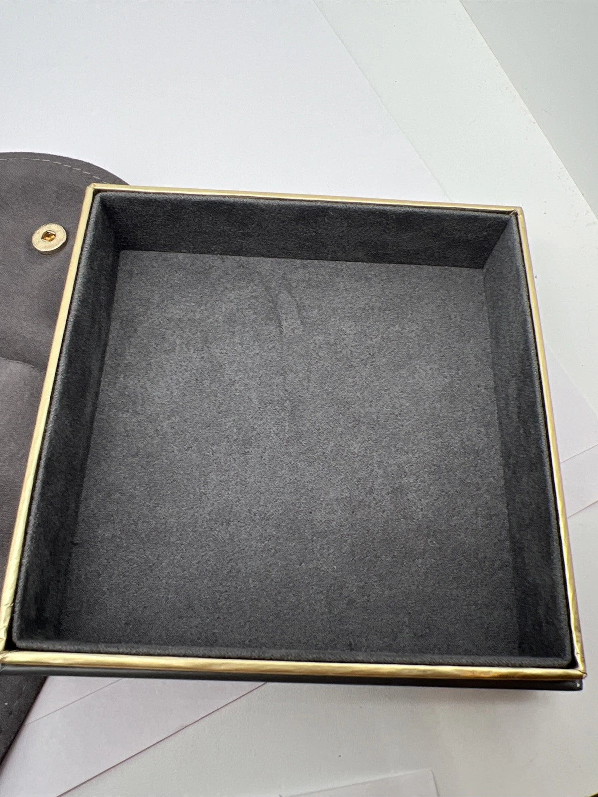 Julie Vos Jewelry Travel/ storage box Grey Pouch Bag | eBay