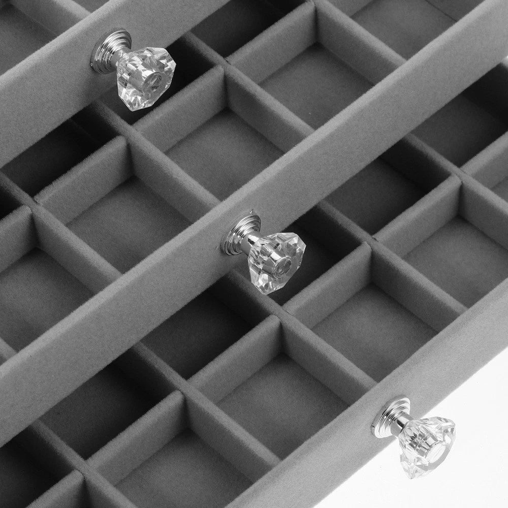 Three-layer Jewelry Storage Box Miss Drawer Jewellery Organiser Organizer | eBay