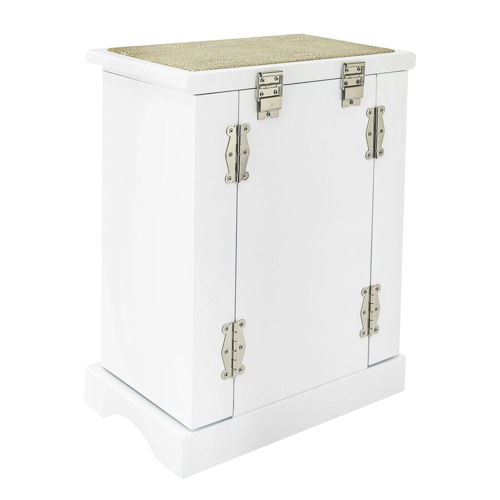 Jewelry Cabinet 7 Layers Large Capacity Jewelry Storage Box Organizer W/ Key | eBay