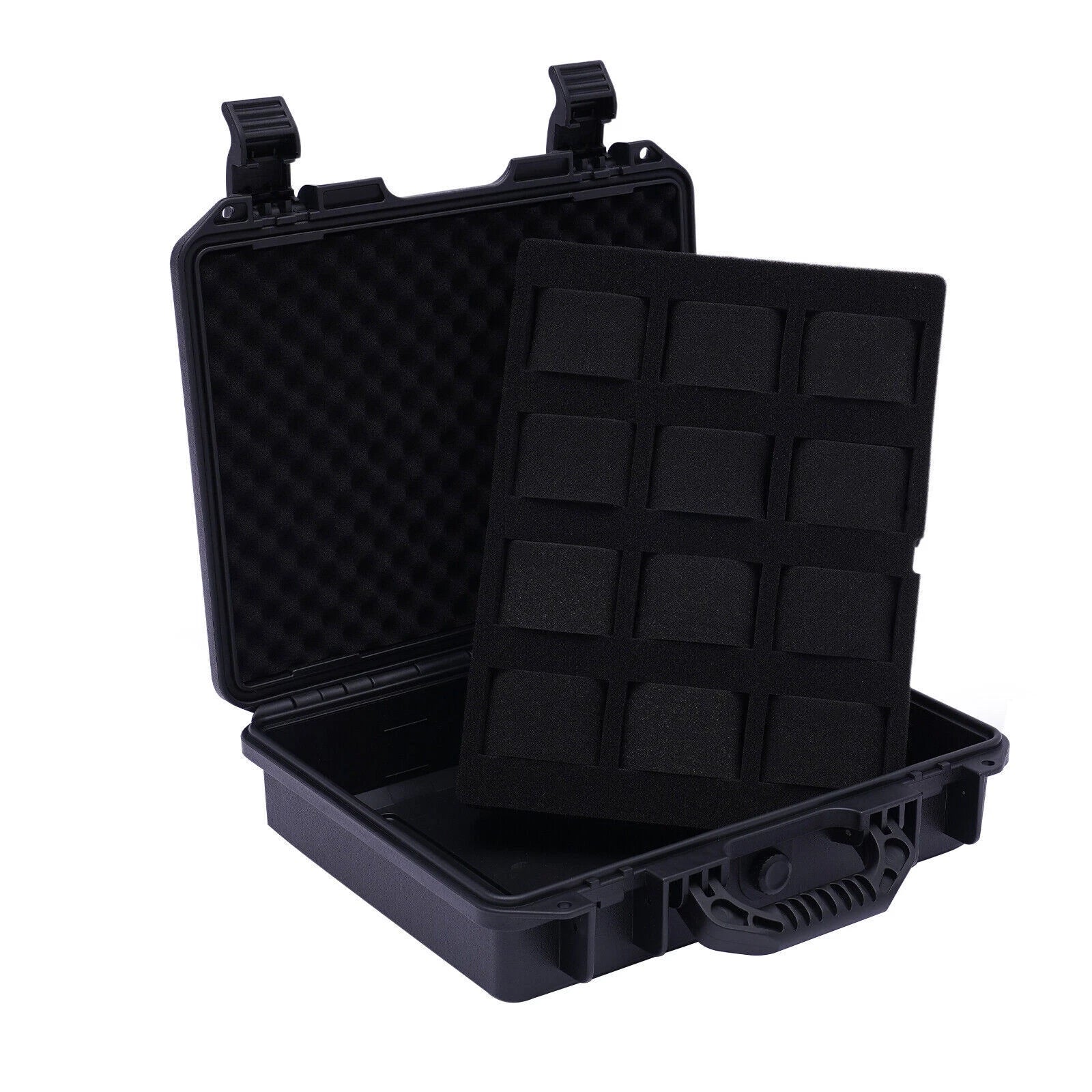 12 Slots Watch Travel Case Hard Shell Protection Jewelry Storage Organizer Box | eBay