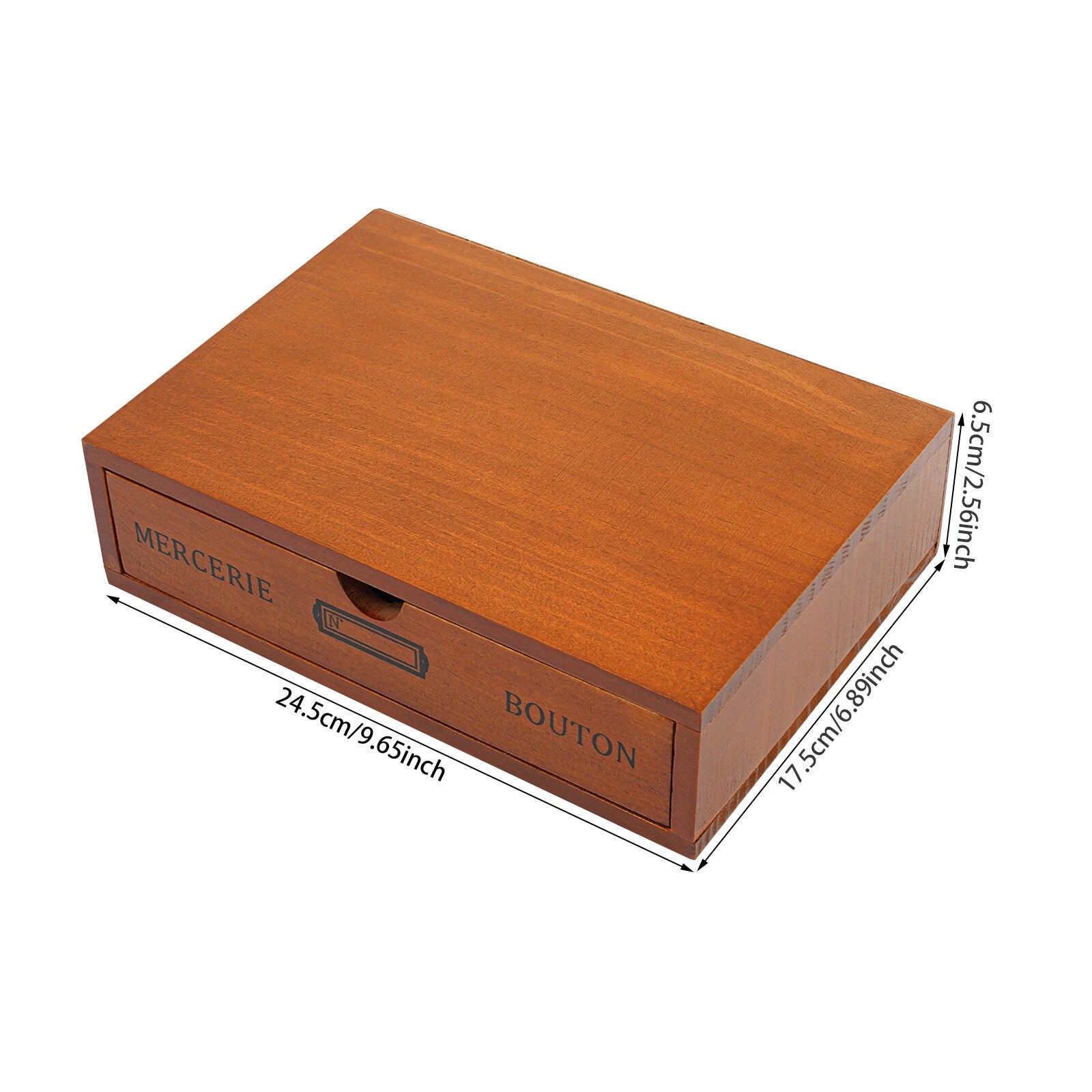 Single-Drawer Storage Box, Wooden Desktop Jewelry Organizer, Desktop Drawer Box | eBay