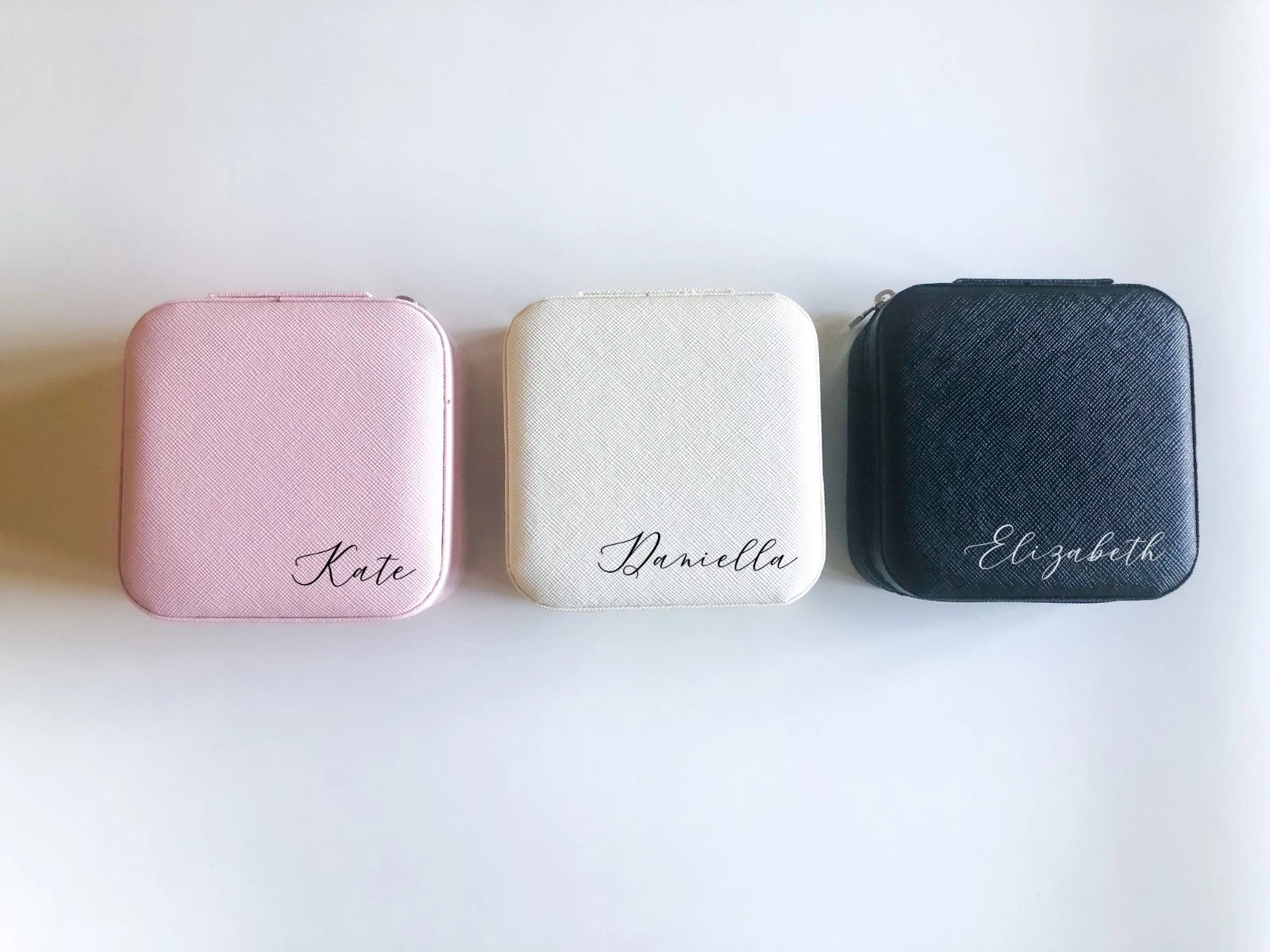 NEW Ring Leather Jewelry Travel Case Box Organizer Holder Storage Earring Case | eBay