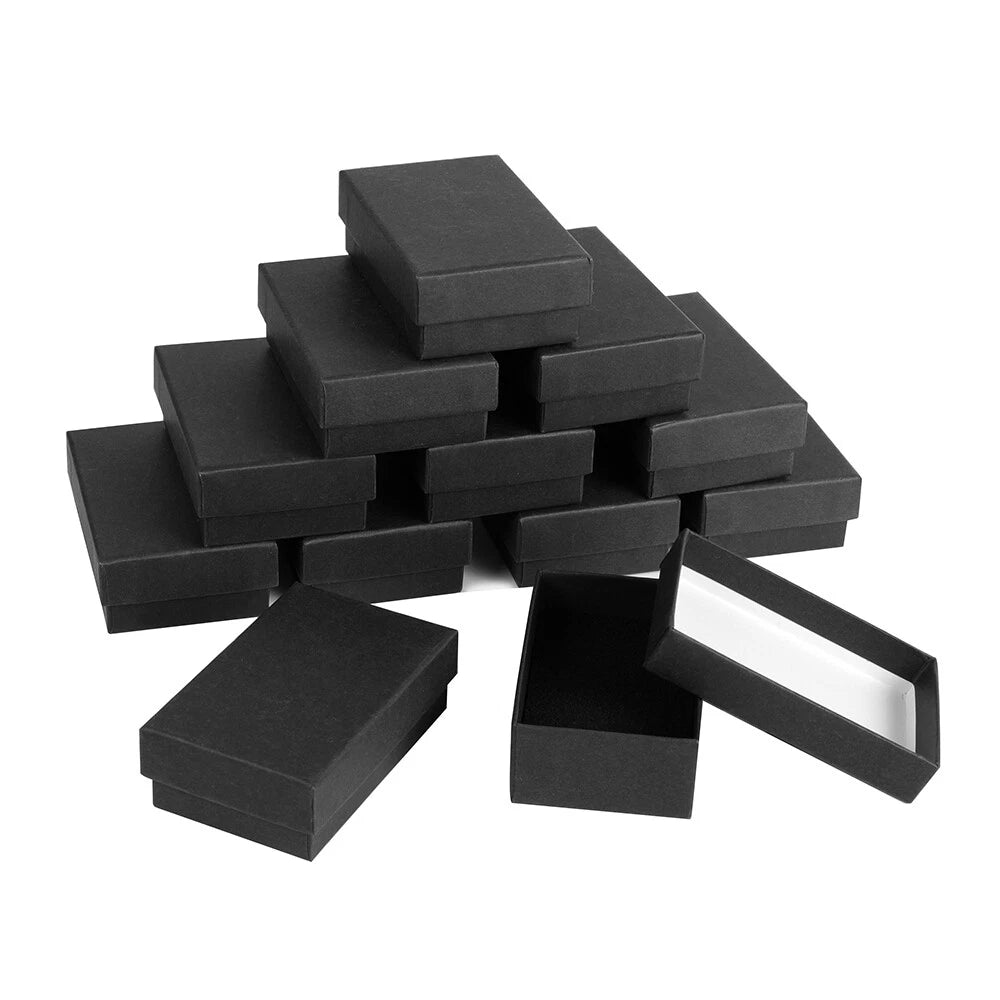 Cardboard Jewelry Gift Boxes Bulk Wholesale Necklace Organizer w/ Sponge Filled | eBay