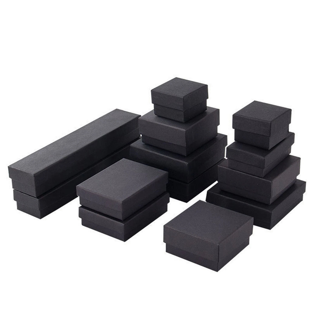 Cardboard Jewelry Gift Boxes Bulk Wholesale Necklace Organizer w/ Sponge Filled | eBay