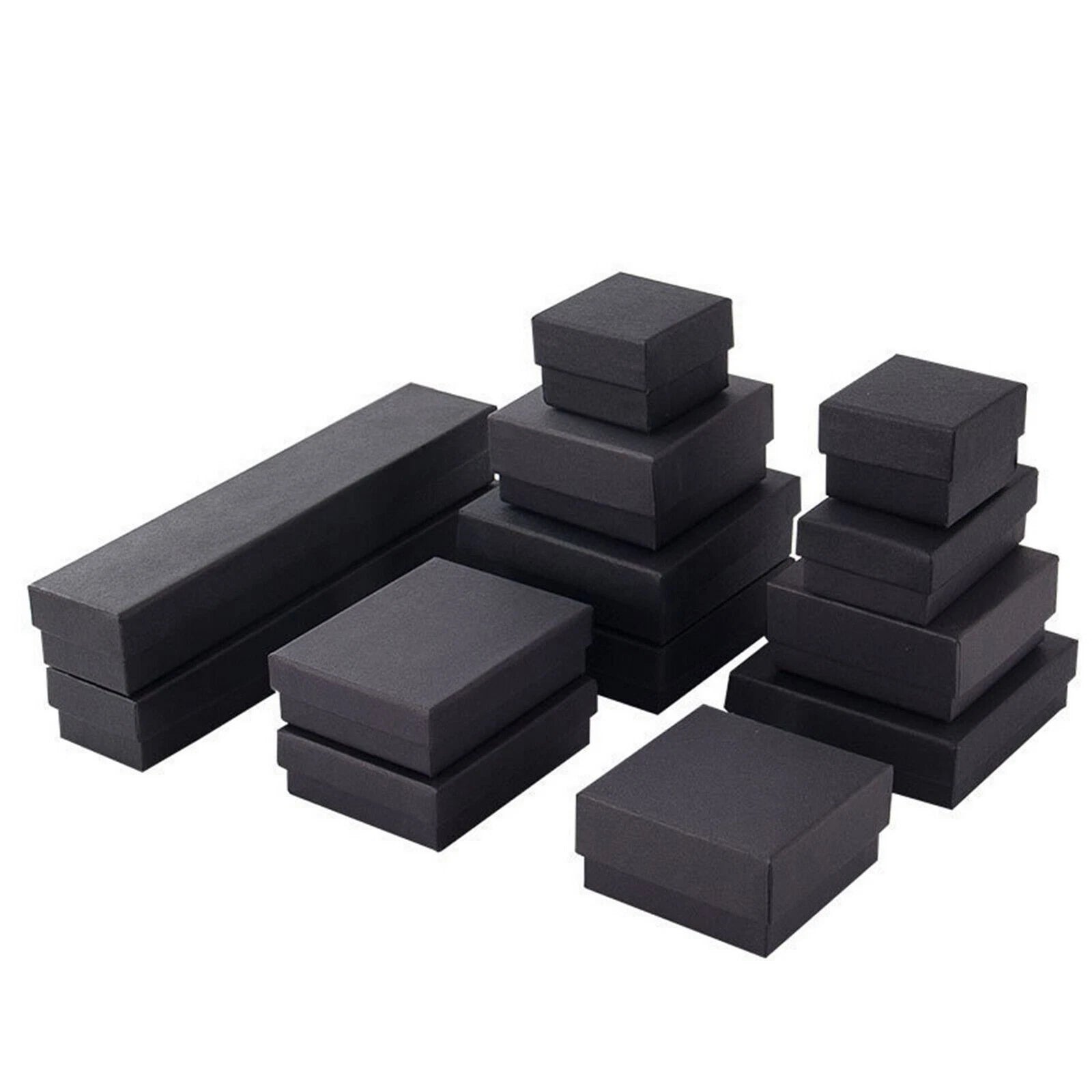 Cardboard Jewelry Gift Boxes Bulk Wholesale Necklace Organizer w/ Sponge Filled | eBay