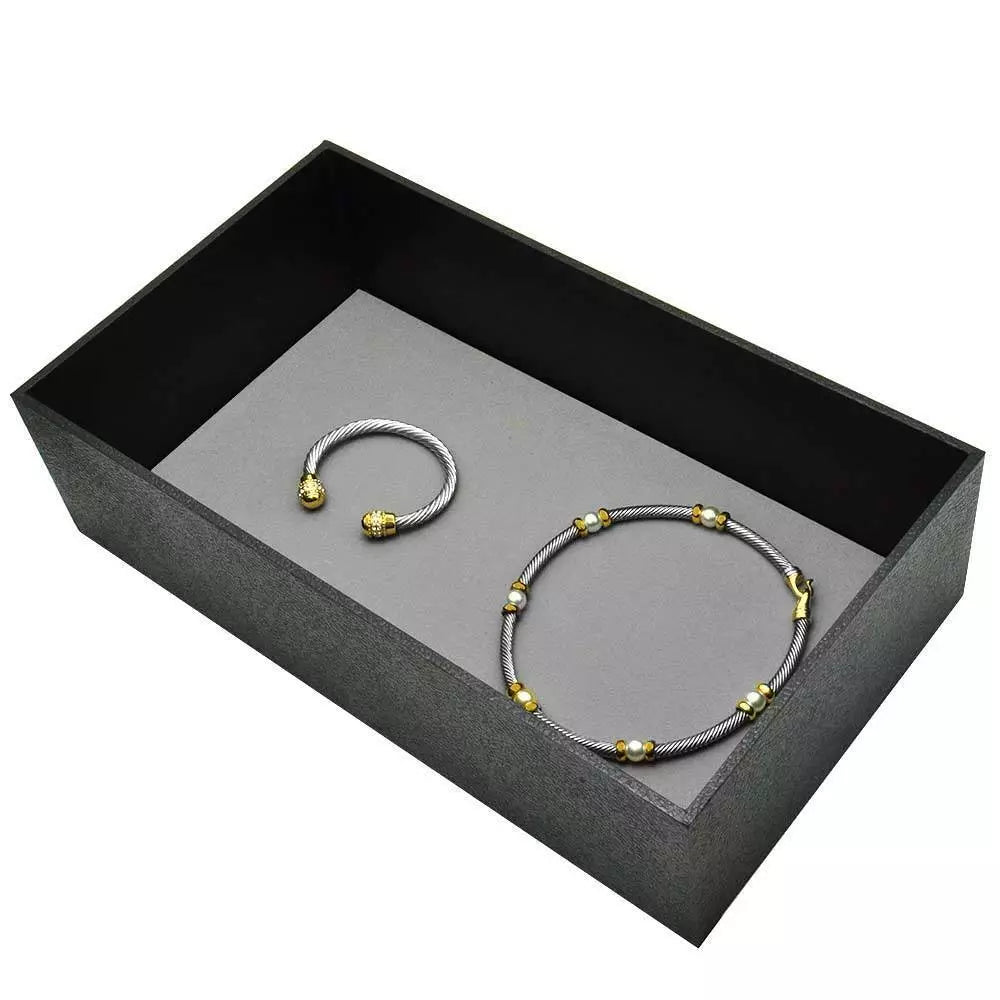 Jewelry Display Tray Assorted Size - Leatherette Jewelry Tray 14-3/4" x 8-1/4" | eBay