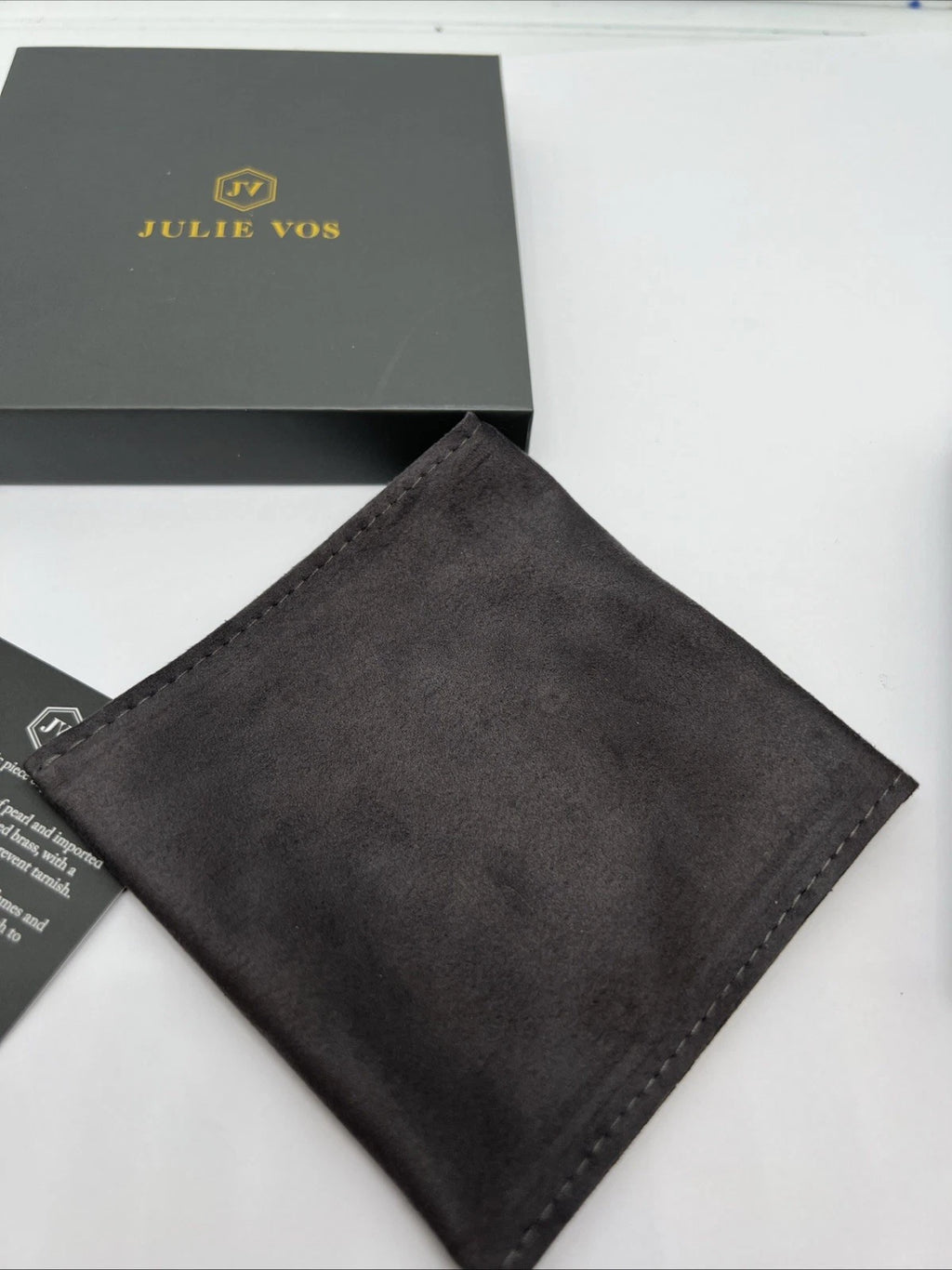 Julie Vos Jewelry Travel/ storage box Grey Pouch Bag | eBay