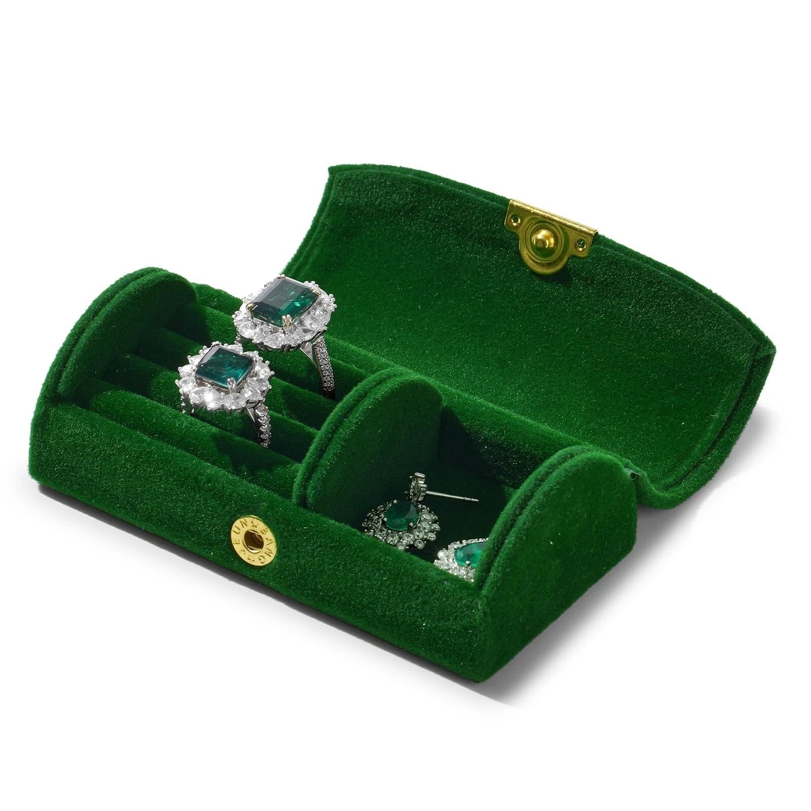 Small Jewelry Set Gift Box Velvet Jewelry Storage Box for Ring Earrings Neckl... | eBay