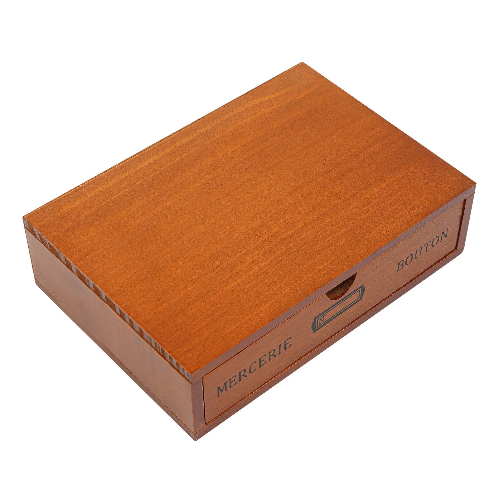 Single-Drawer Storage Box, Wooden Desktop Jewelry Organizer, Desktop Drawer Box | eBay