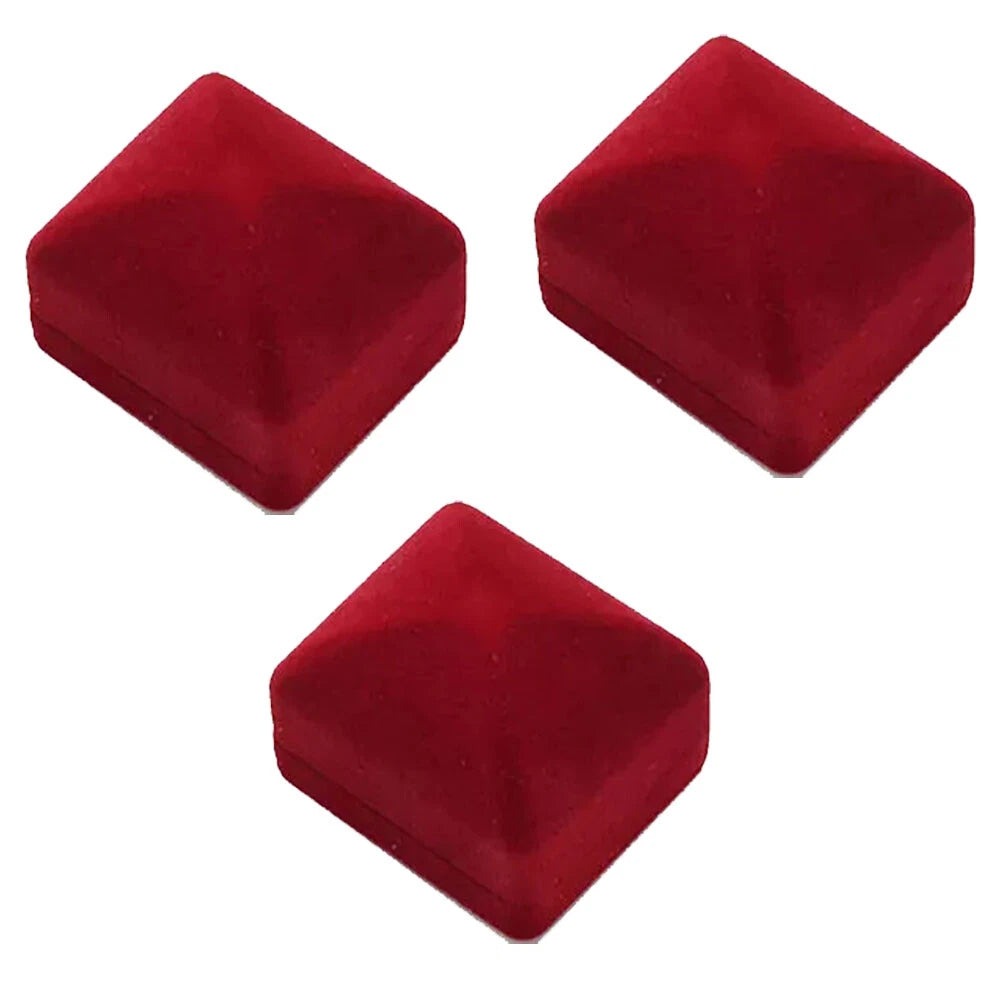 3x Wedding Engagement Luxury Wedding Ring Box Storage Ring Box Jewelry Case HOT | eBay