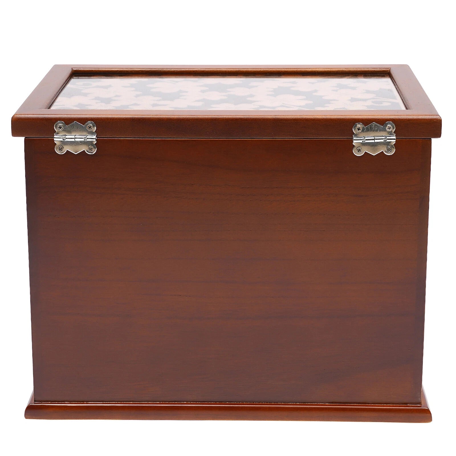 6-Layer Brown Jewelry Box Case Necklace Ring Storage Cabinet Organizer &Drawers | eBay