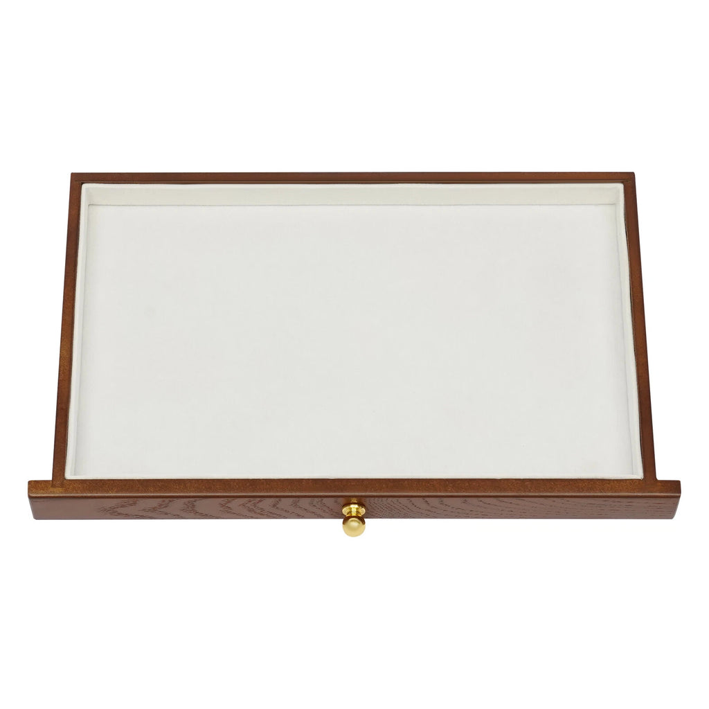 Elegant 3-Layer Jewelry Box with Pull-Out Drawer for Organized Storage | eBay