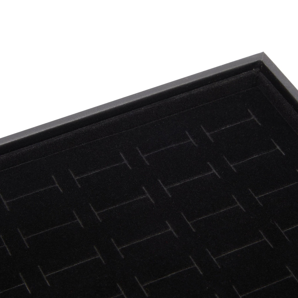 2 Pack Ring Display Tray with Faux Leather Case, 100 Slot Jewelry Organizer Tray | eBay