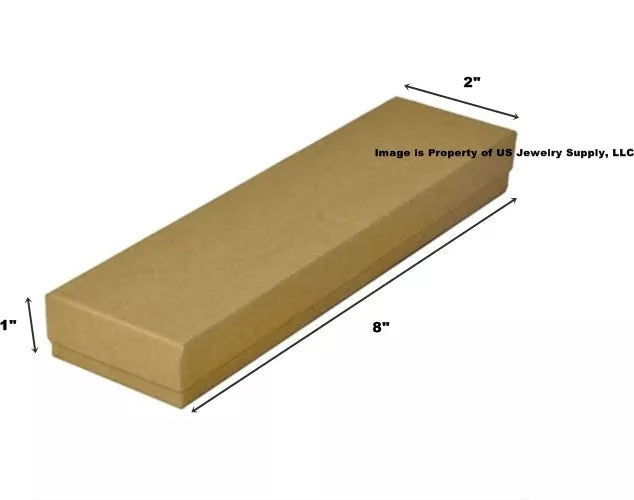 Kraft Brown Cotton Fill Jewelry Gift Boxes Cardboard Supplies Display Packaging | eBay