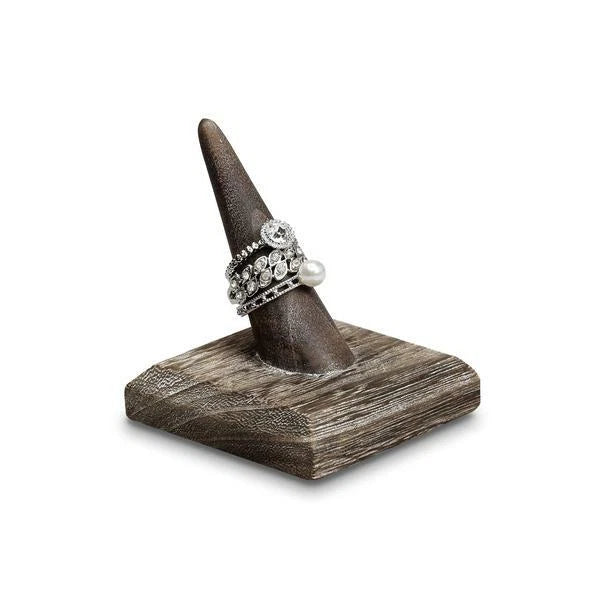 Countertop Finger Shaped Ring Display Stand Showcase Square Base Ring Stand | eBay